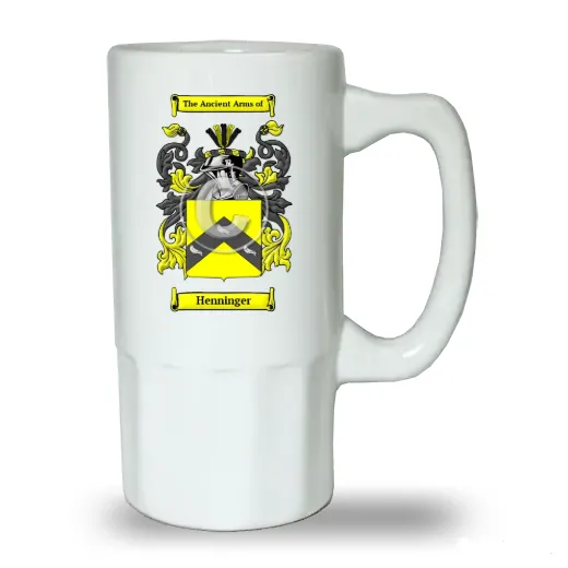 Henninger Ceramic Beer Stein