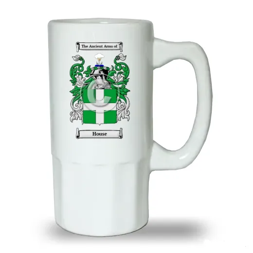 House Ceramic Beer Stein