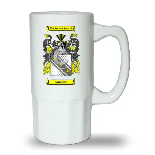 Lamborn Ceramic Beer Stein