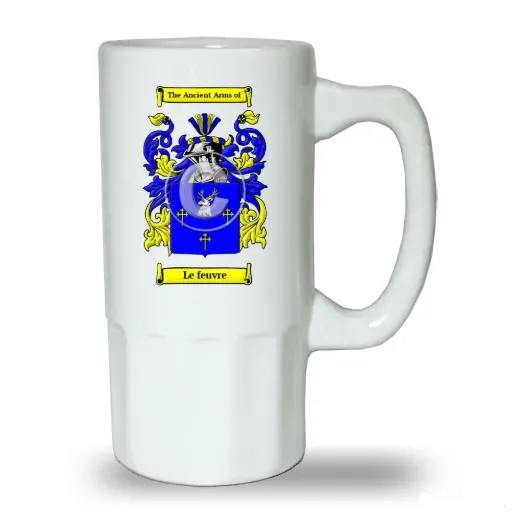 Le feuvre Ceramic Beer Stein