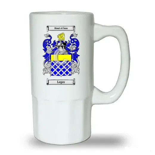 Leger Ceramic Beer Stein