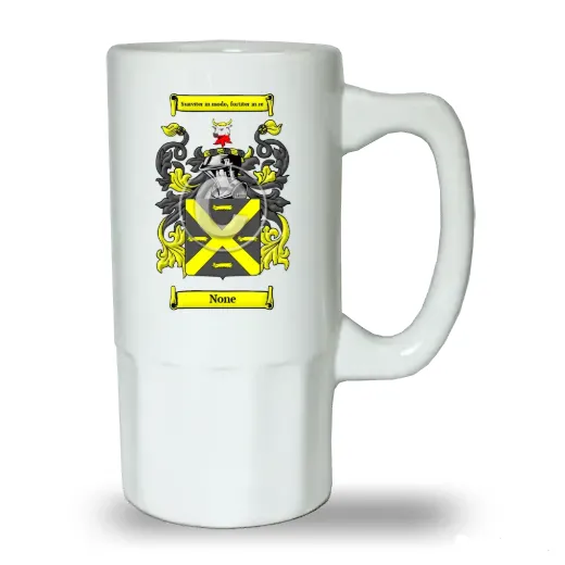 None Ceramic Beer Stein