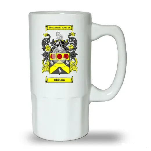 Oldham Ceramic Beer Stein