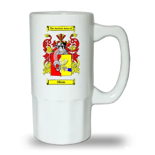Olson Ceramic Beer Stein