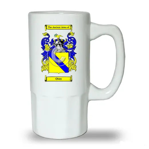Over Ceramic Beer Stein