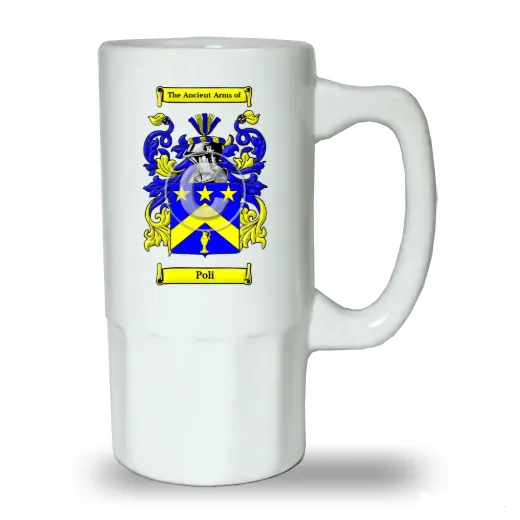 Poli Ceramic Beer Stein
