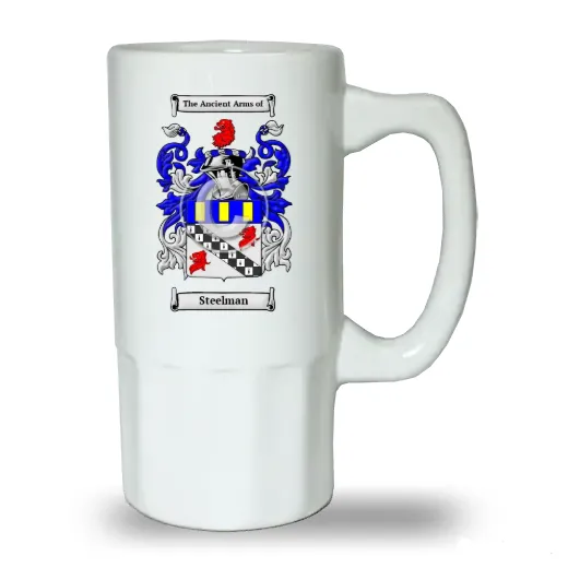 Steelman Ceramic Beer Stein