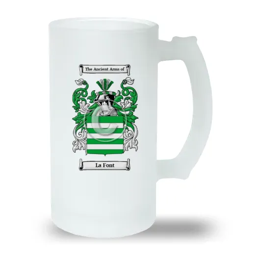 La Font Frosted Beer Stein