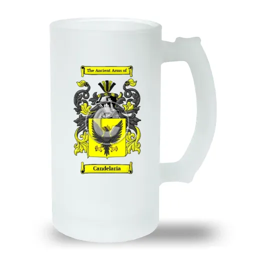 Candelaria Frosted Beer Stein