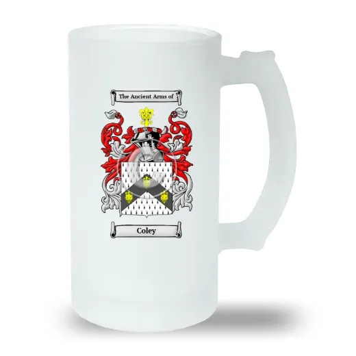 Coley Frosted Beer Stein