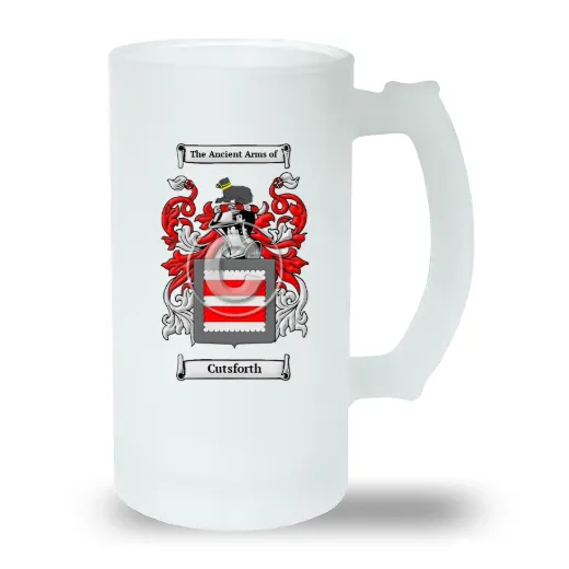 Cutsforth Frosted Beer Stein