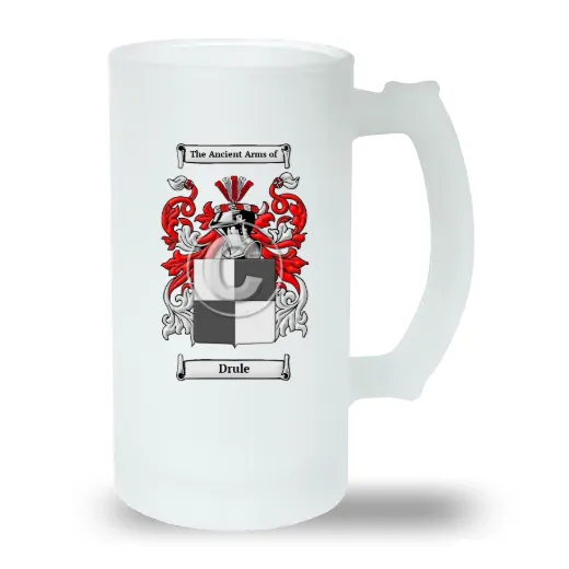 Drule Frosted Beer Stein