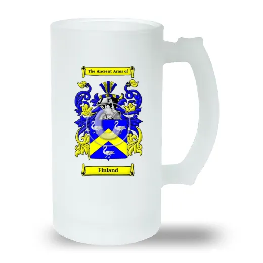 Finland Frosted Beer Stein