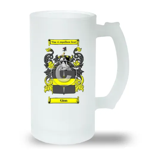 Ginn Frosted Beer Stein