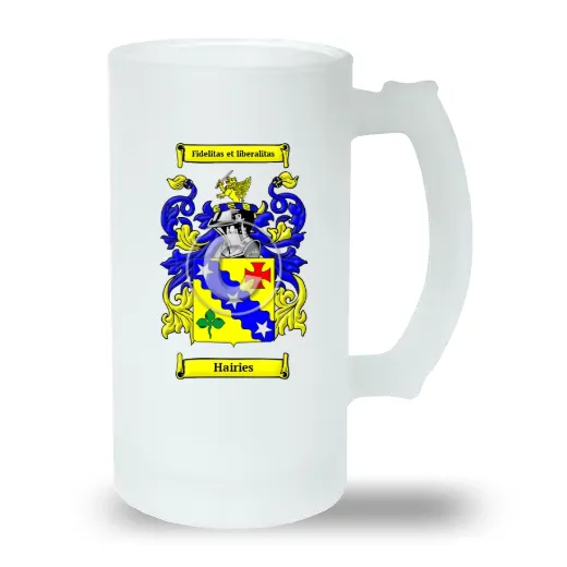 Hairies Frosted Beer Stein