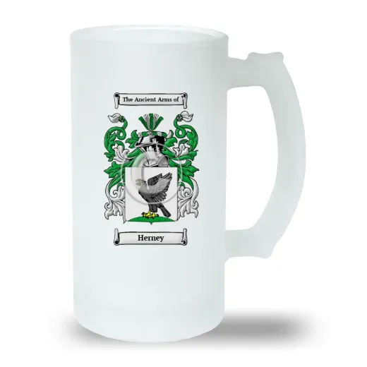 Herney Frosted Beer Stein