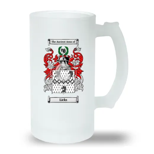 Licks Frosted Beer Stein