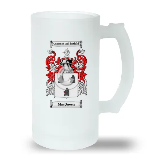 MacQueen Frosted Beer Stein