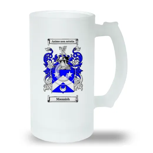 Mannish Frosted Beer Stein