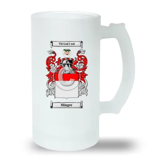 Minger Frosted Beer Stein