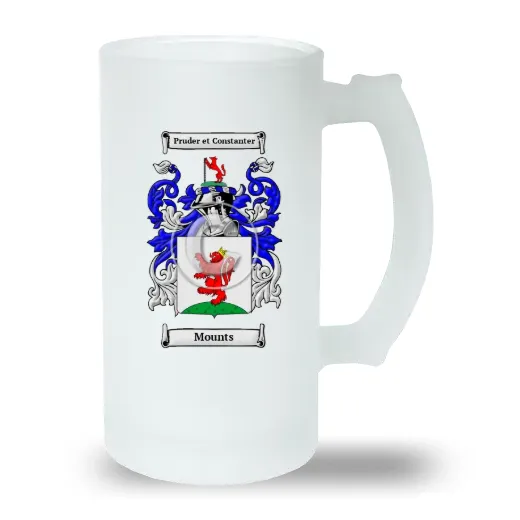 Mounts Frosted Beer Stein