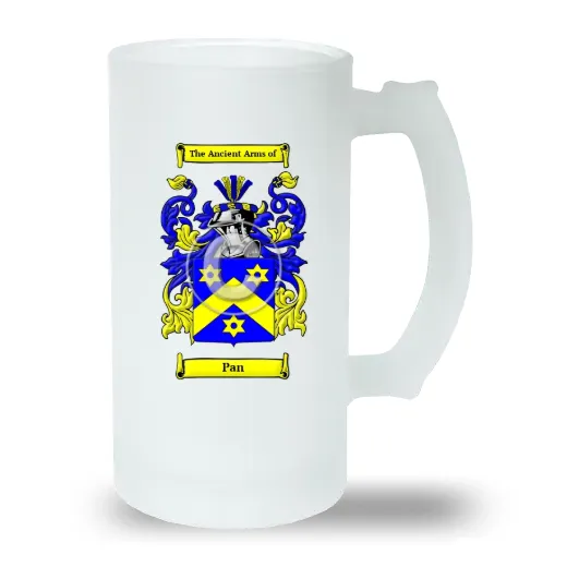 Pan Frosted Beer Stein
