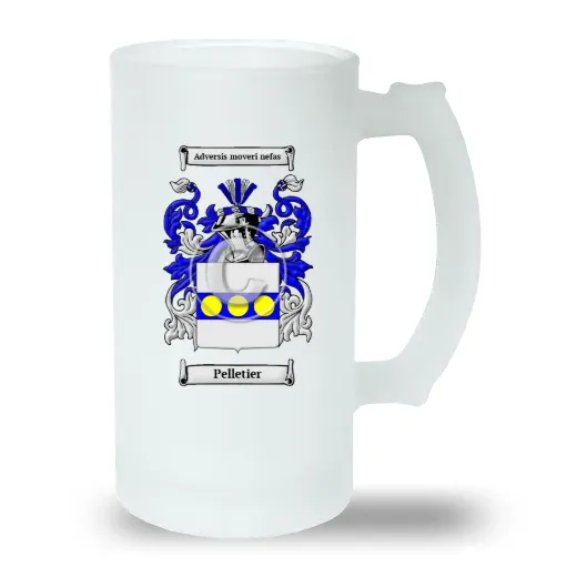 Pelletier Frosted Beer Stein