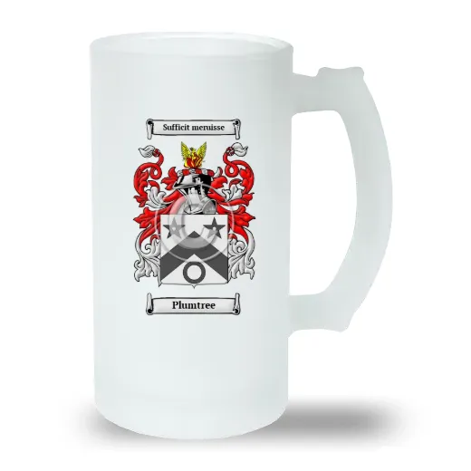 Plumtree Frosted Beer Stein
