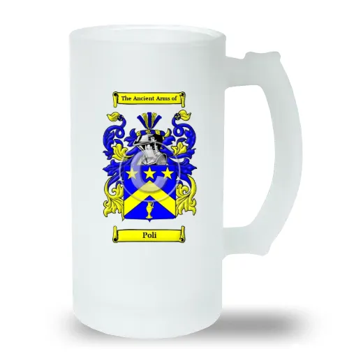 Poli Frosted Beer Stein