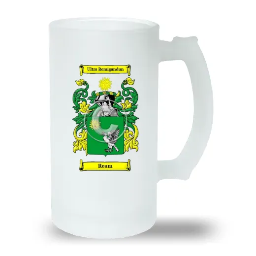 Ream Frosted Beer Stein