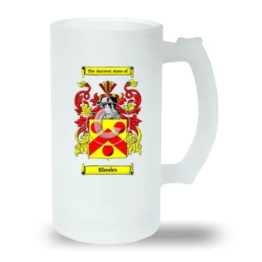 Rhodes Frosted Beer Stein