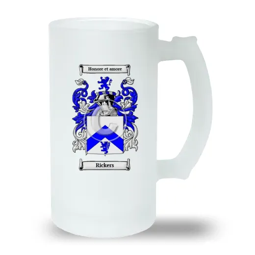 Rickers Frosted Beer Stein