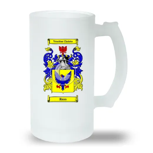 Russ Frosted Beer Stein