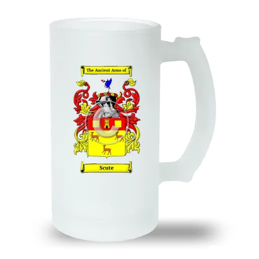 Scute Frosted Beer Stein