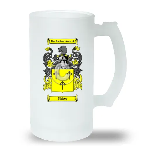 Shires Frosted Beer Stein