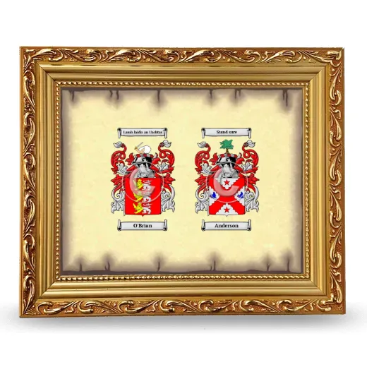 Anniversary Framed - Gold