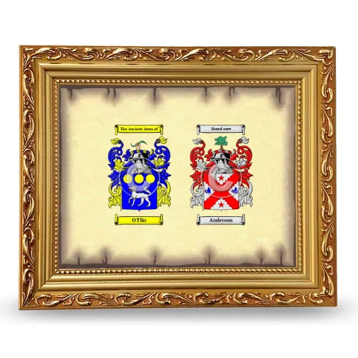 Anniversary Framed - Gold