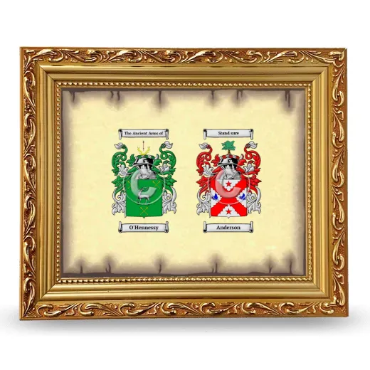 Anniversary Framed - Gold