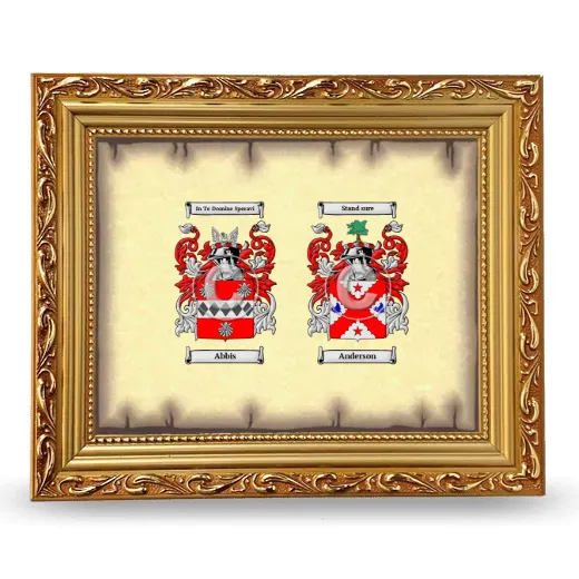 Anniversary Framed - Gold