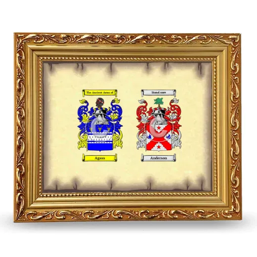 Anniversary Framed - Gold