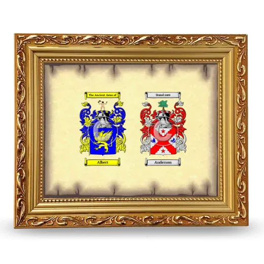 Anniversary Framed - Gold