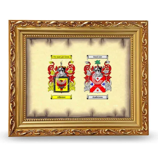 Anniversary Framed - Gold