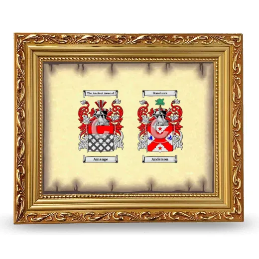 Anniversary Framed - Gold