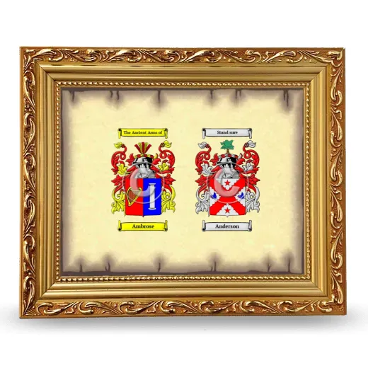 Anniversary Framed - Gold