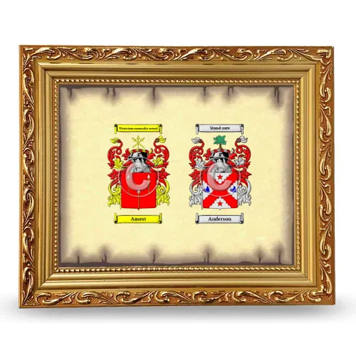 Anniversary Framed - Gold