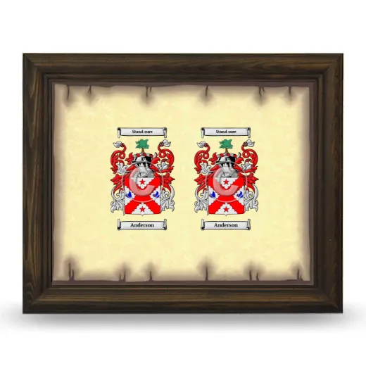 Anniversary Framed - Brown