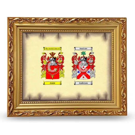 Anniversary Framed - Gold