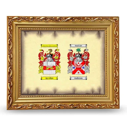 Anniversary Framed - Gold