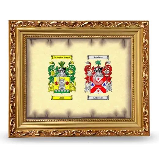 Anniversary Framed - Gold