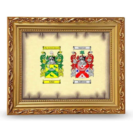 Anniversary Framed - Gold